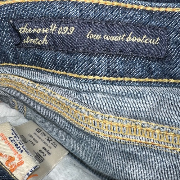 Citizens of Humanity Womens Size 27 Cut Off Denim Shorts The Rose #099 Stretch - Picture 7 of 10